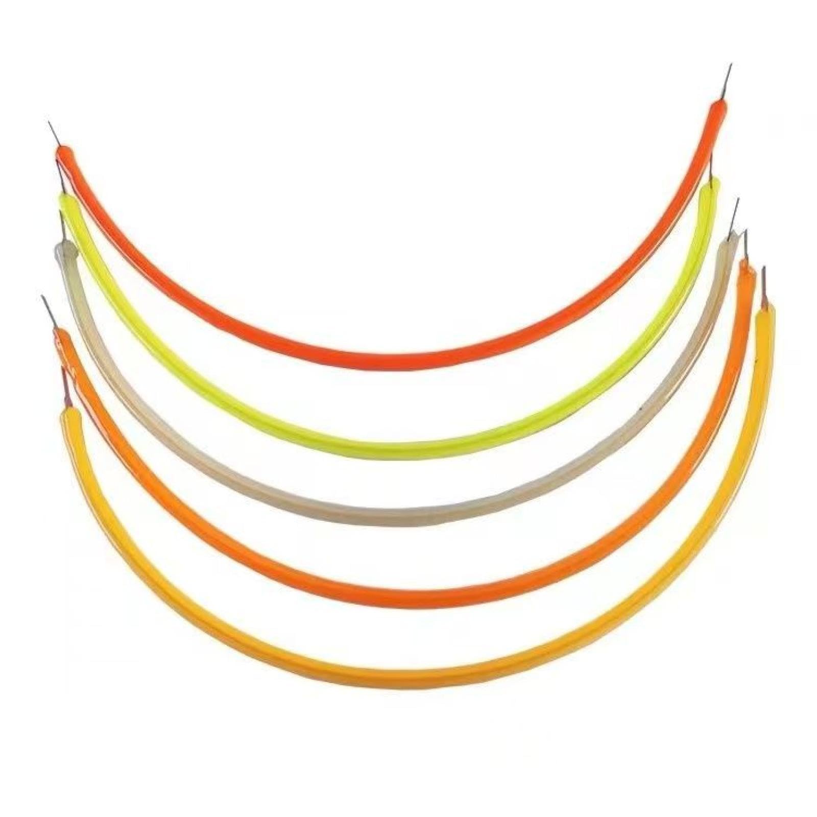Elastyczny filament Led 6 szt. Led DC 3 V Edison Bulb Parts giętkie akcesoria do żarówek Led elastyczne akcesoria oświetleniowe 450 mm czerwony