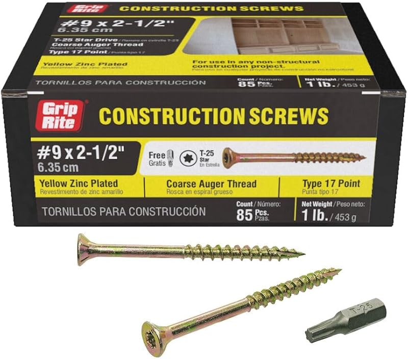 10LB 9X3 CONST Screw