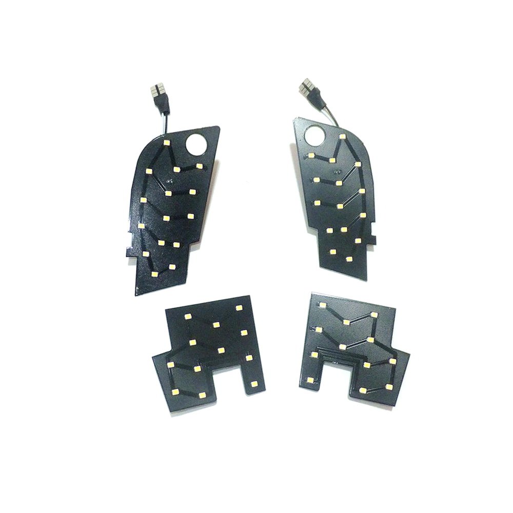 July King 3Pcs 72leds 2835SMD 6000K Bianco LED Di Lettura Dell'automobile Del Luci per Prius 30 Serie
