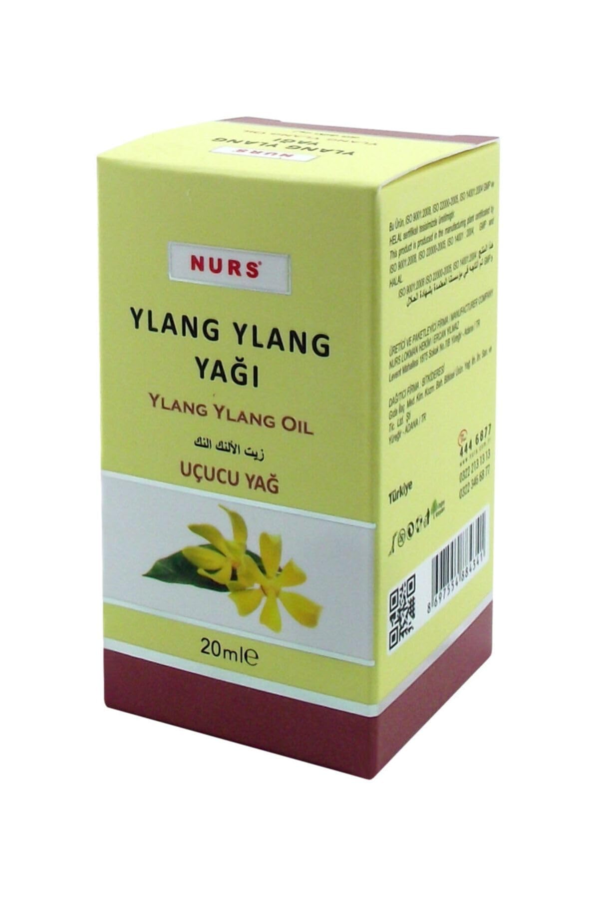 Nurs Ylang Ylang Yağı 20 Ml