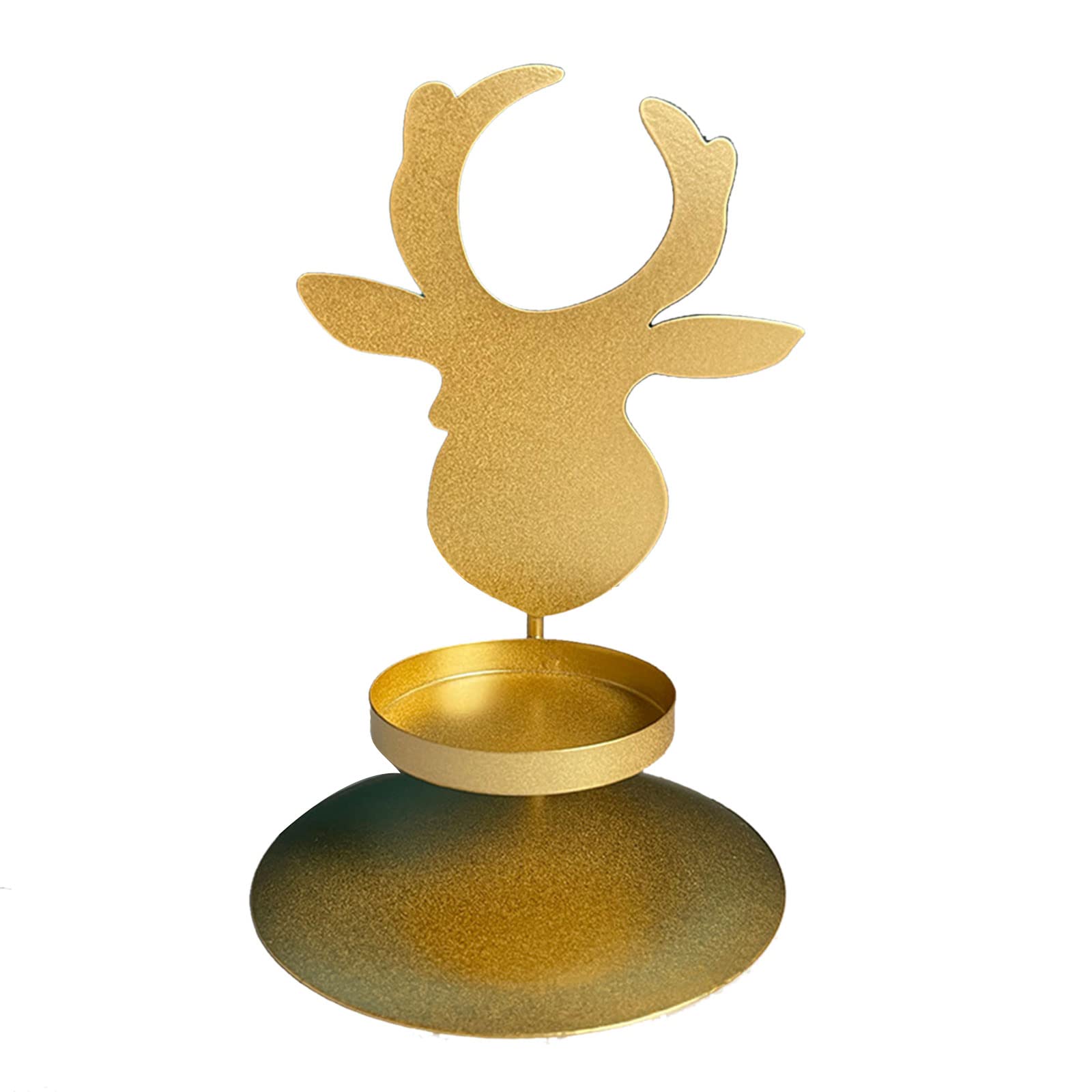 Holders Gold Black White Christmas Decor Metal Candlestick Flower Stand Vase Table Centerpiece Event Flower Rack Stands for Pillar Candles Decorative