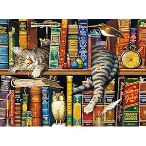 Buffalo Games – Charles Wysocki – Frederick The Literate – 1000 Piece Jigsaw Puzzle for Adults Challenging Puzzle Perfect for Game Nights – Finished Puzzle Size is 26.75 x 19.75