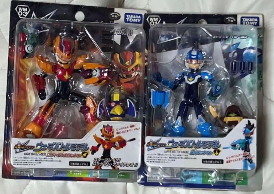 流星のロックマン　ウェーブバトルモデル　3種セット 流星のロックマンウェーブバトルモデル全種セット