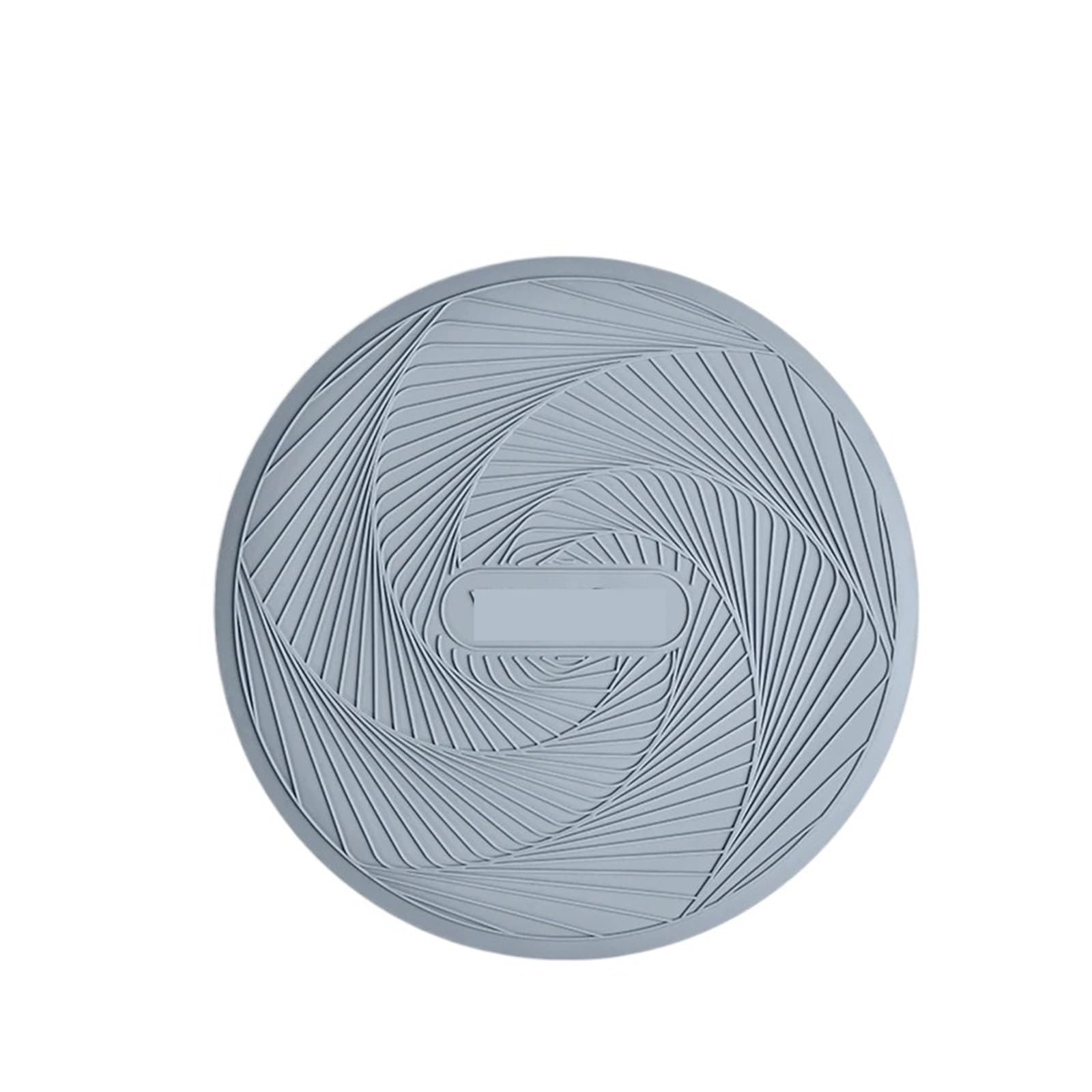 Dessous de plat silicone gris L pour table et plan de travail