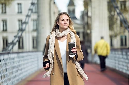 Miniatura 5 de Safer Boot Sleeve para vaso YETI de 30 onzas, 20 onzas, protección de silicona y menos ruido para taza de café Yeti de 20 onzas y 30 onzas, color