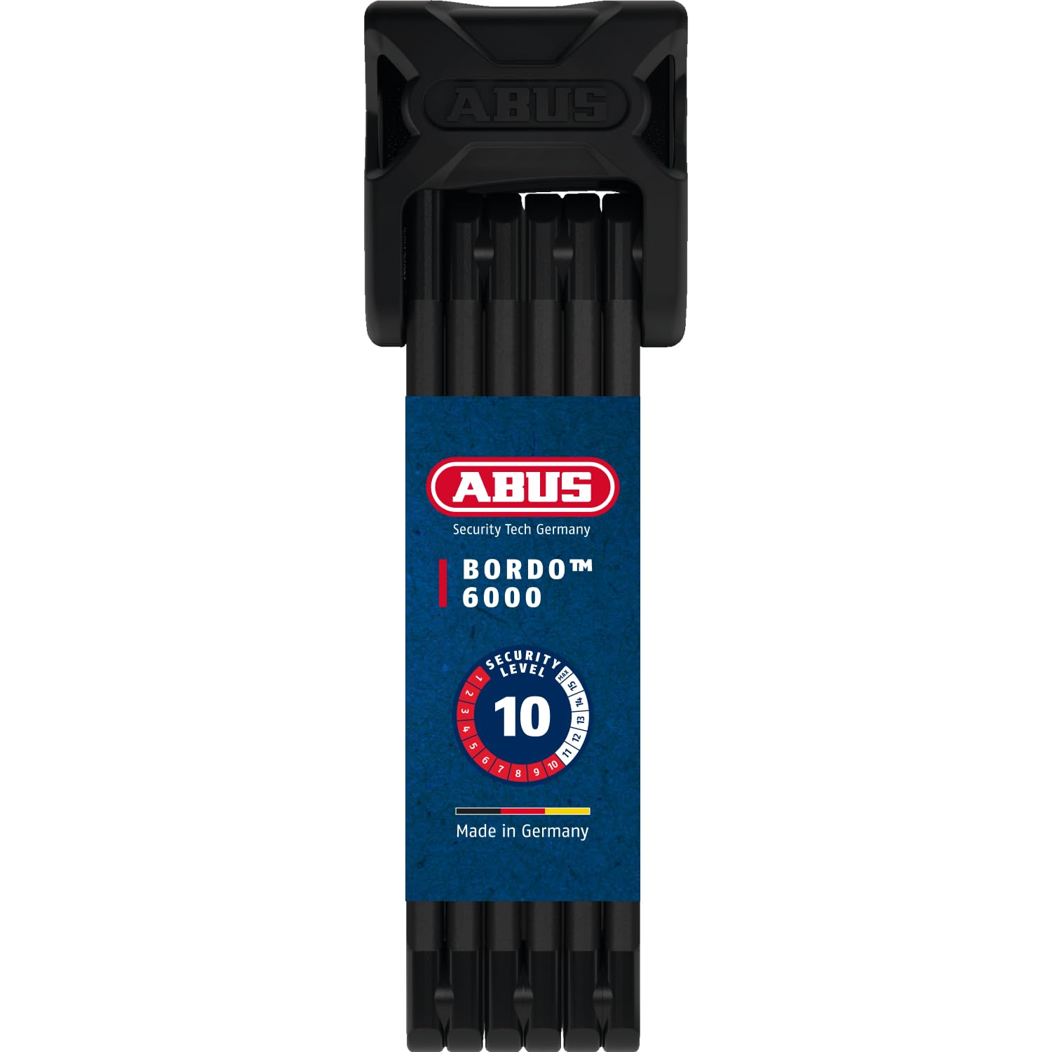 ABUS Antivol Pliable Bordo 6000 St avec Sacoche pour antivol