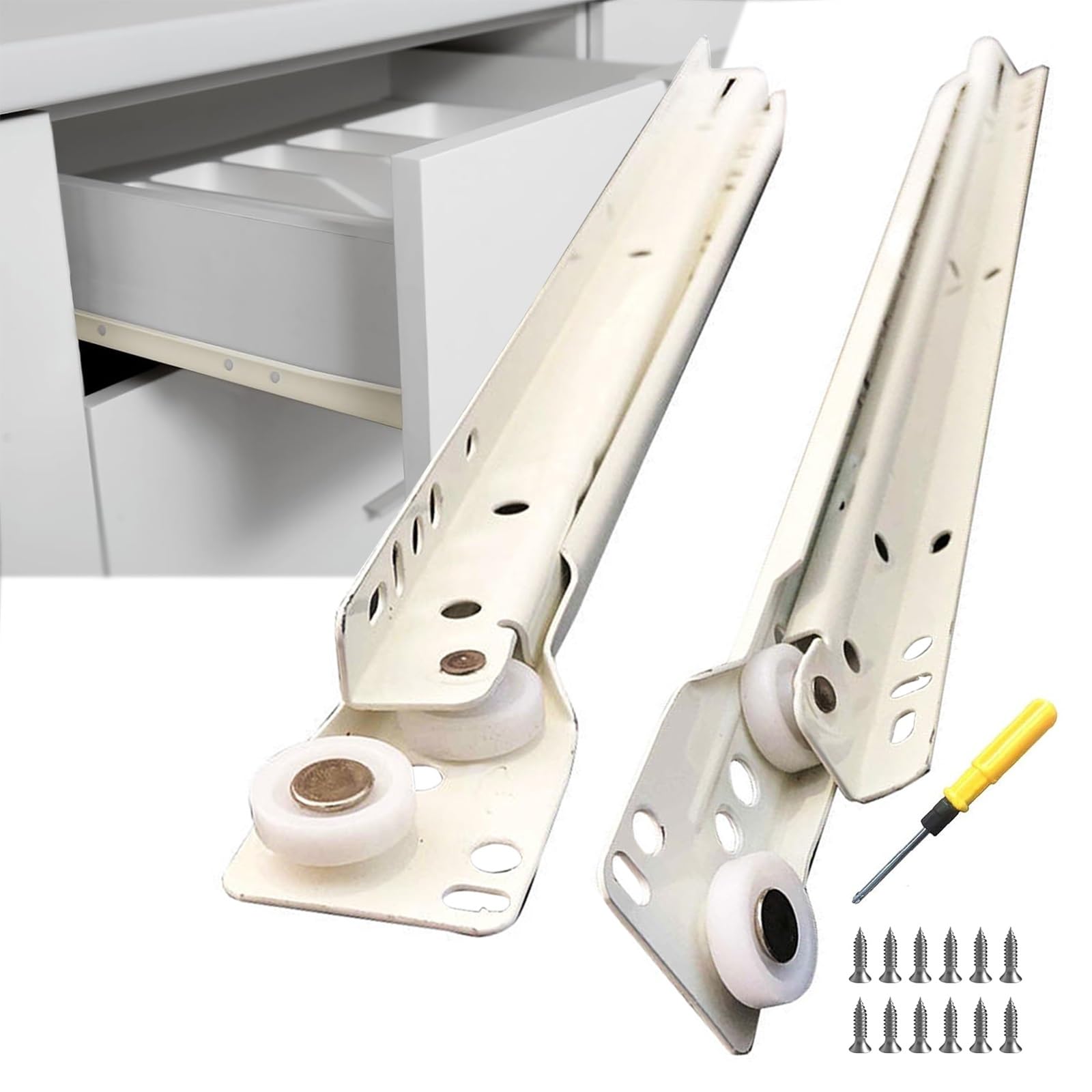 Amazon.co.jp: スライドレール 25 30 35 40 45 50 55cm 引き出し