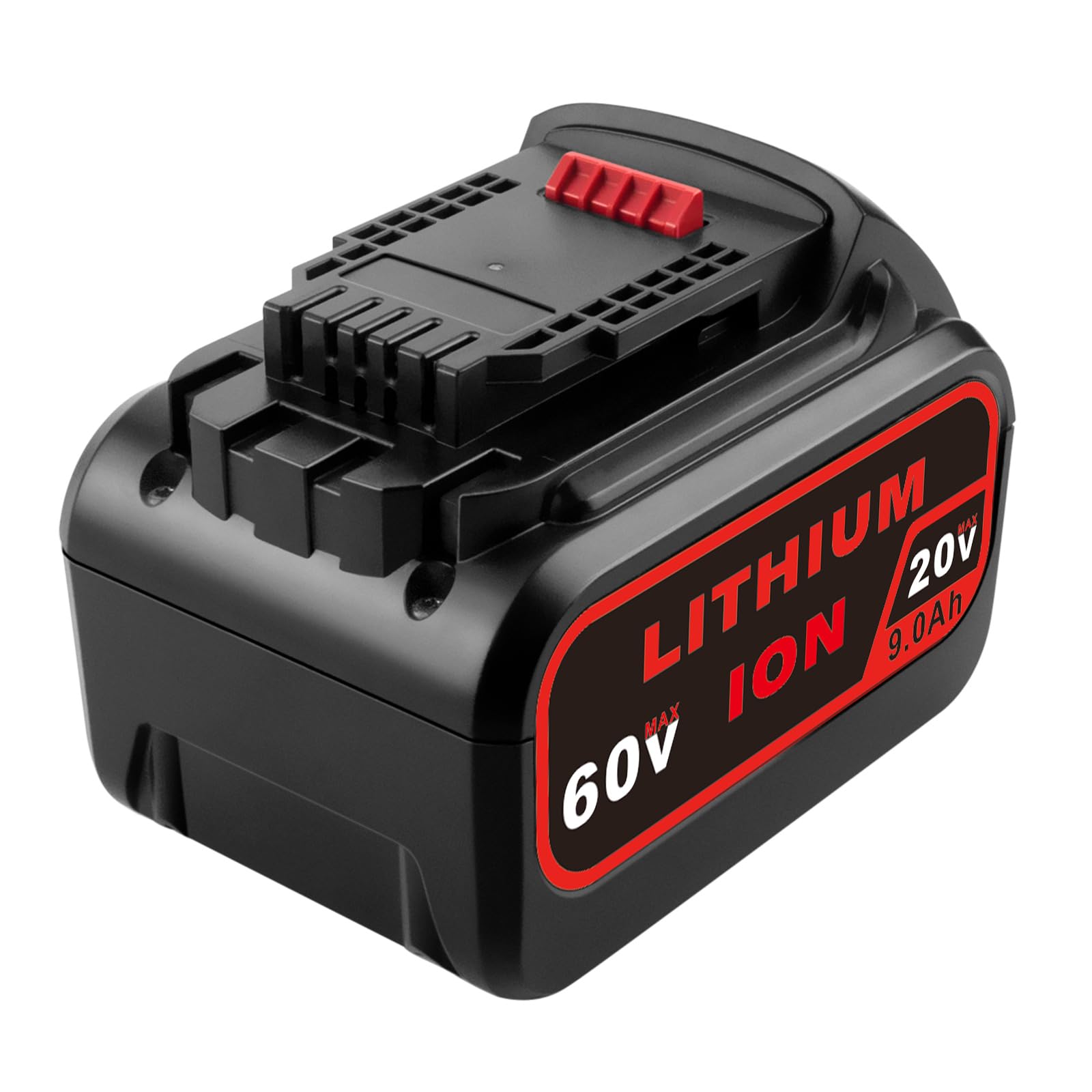 GOOALITY DCB609 Replacement Battery Compatible with 20V/60V MAX DCB609 DCB606 DCB612 Lithium Battery (9.0Ah)