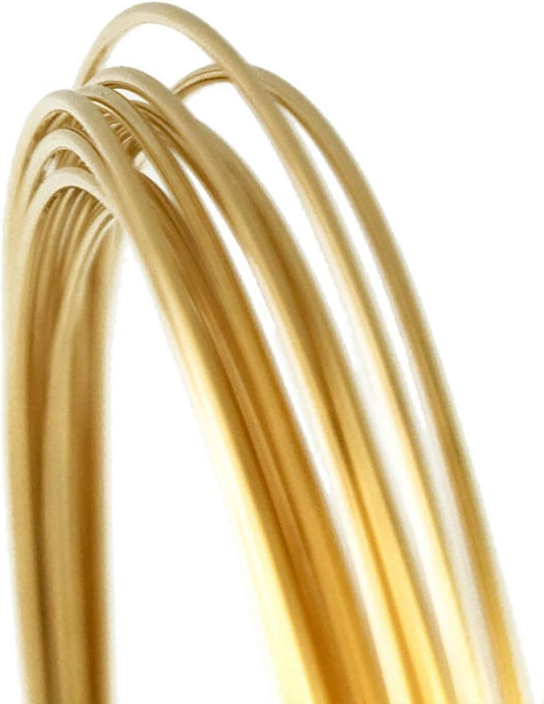 Brass Wire Solder, 2 ft., 20 Gage, Cadmium-free, Color match for yellow brass, Made in the USA