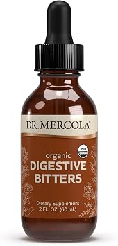 Dr. Mercola Organic Digestive Bitters Liquid Drops, 2 fl oz