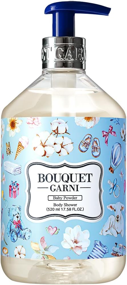 Bouquet Garni Body Shower Powder - Unique Fragrance Decanting Engineering Method gives Long Lasting Rich Fragrance - Tea Tree and Centella Asiatica Cica Extract Perfectly Soothe the Skin - 17.85 Fl Oz