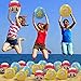 13.5” Set of 3 Fun Indoor and Outdoor Balls - Can Use for Play/Room Decor/Party Decor/Pool Inflatable Water Toys - Medium