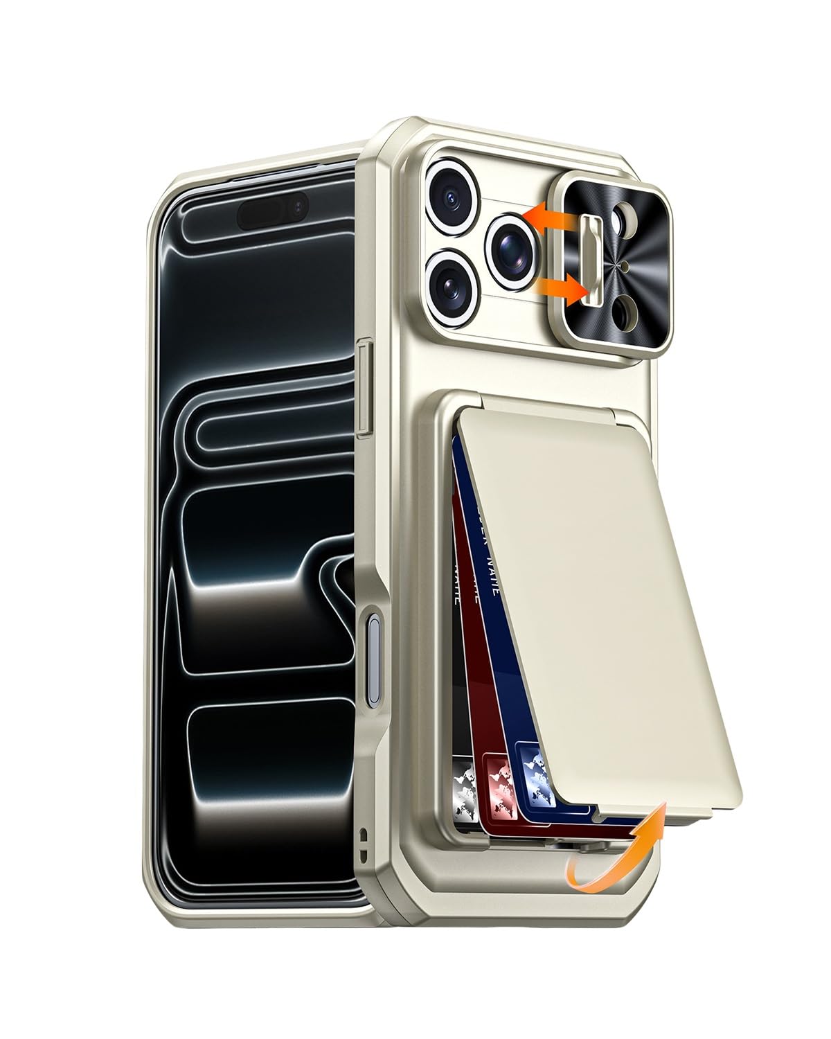 Coque iPhone 17 Pro Max cache caméra protection RFID et bouton contrôle - 8