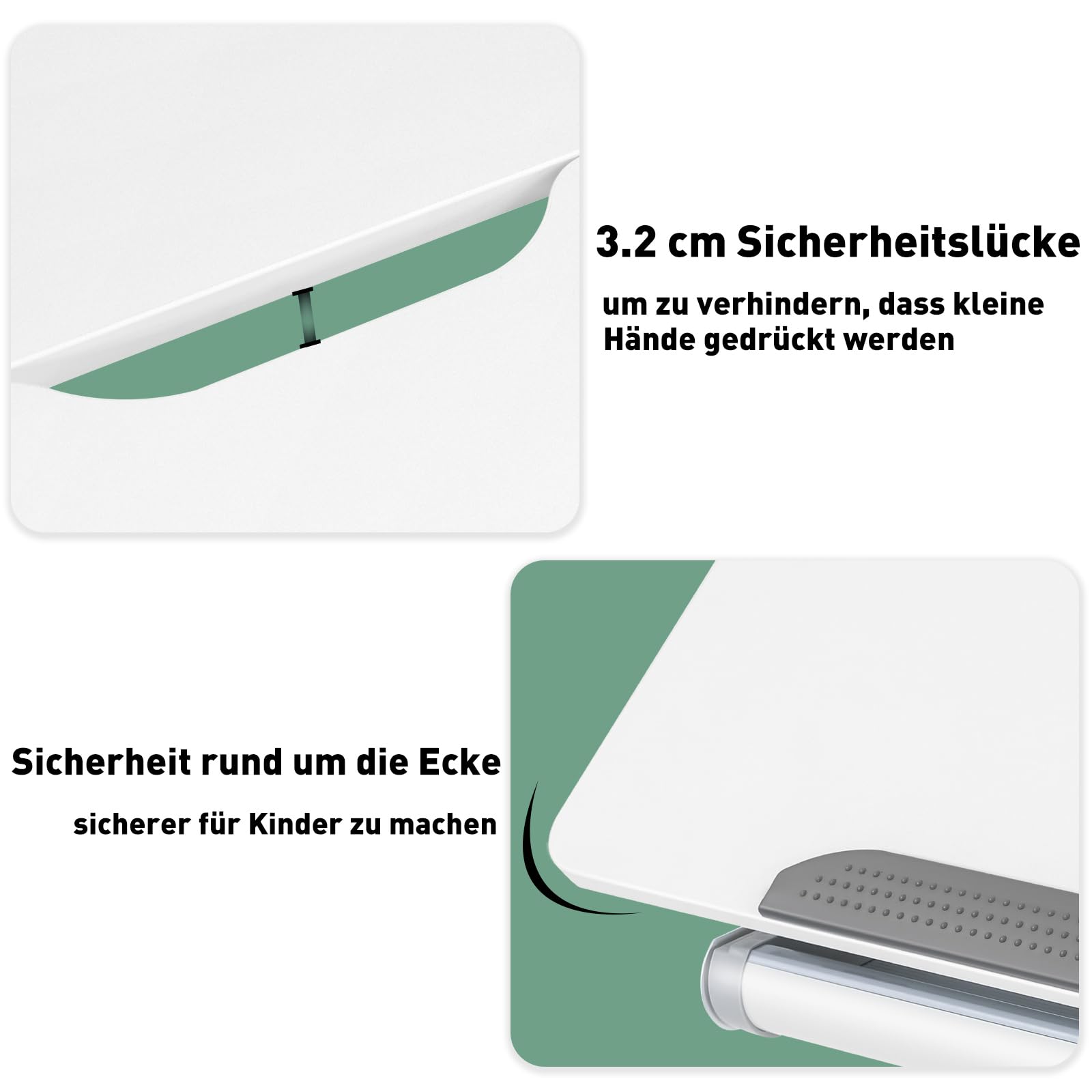 JOYLDIAS Höhenverstellbarer Kinderschreibtisch, Studiertisch für Kinder mit Bücherregal, Neigbarer Schreibtisch, Multifunktionaler Schülerschreibtisch mit Schubladen und Haken, 100 x 60cm Tischplatte