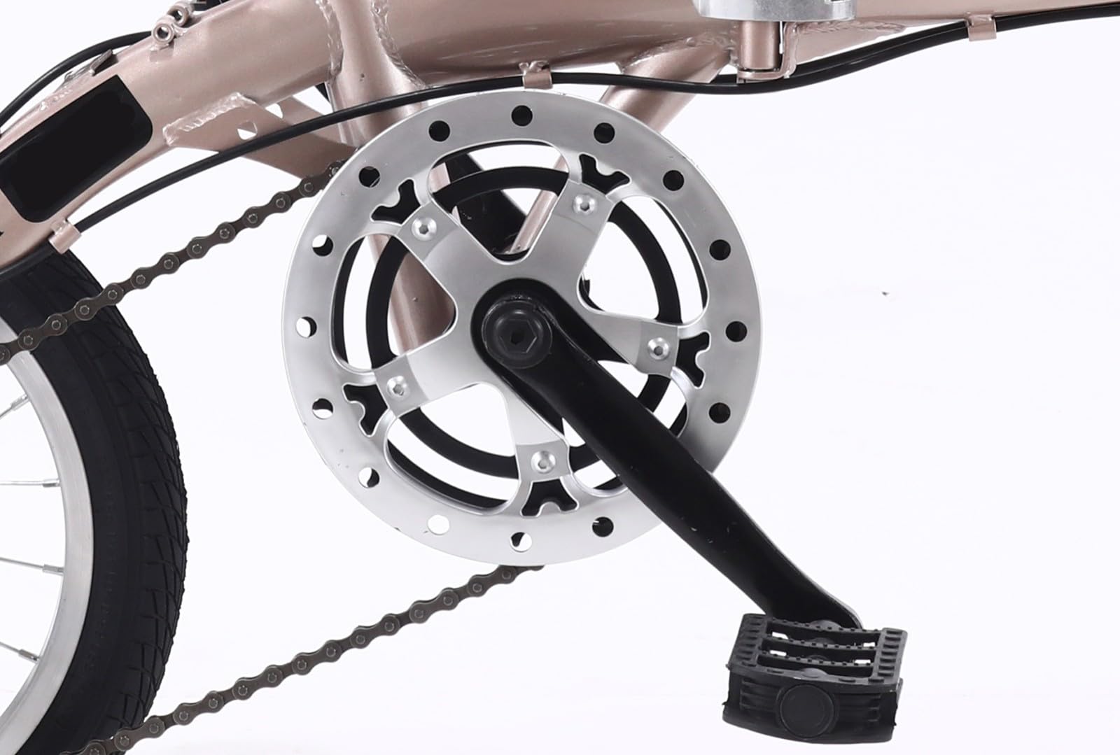Vélo Pliant de 14 Pouces pour Adultes Vélo Pliant Vélo Pliant à 6 Vitesses Système de Pliage Rapide Vélos Vélo Pliant pour Le Camping de Voyage en Plein Air C,14 inches