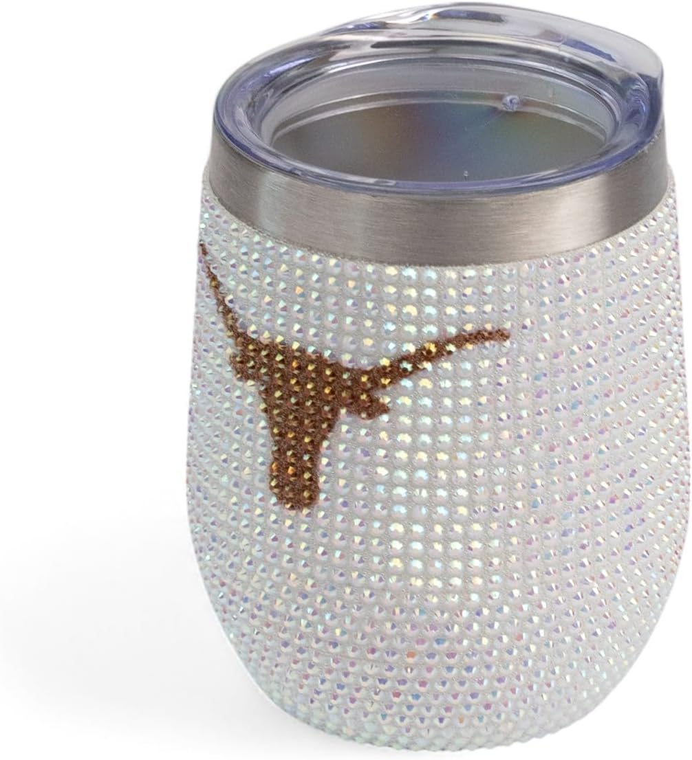 The Memory Company | Licensed NCAA 2-Pack Bling SS Stemless Wine Tumblers - Image 2