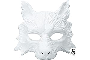 White Masquerade Mask for Men