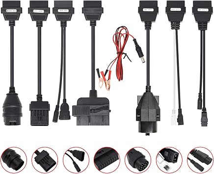 TCS Pro150E Truck Cables Adapter Cables Pro OBD Scanner 2016R0/2015R3 Bluetooth For Autocome Car Cable TCS C-DP Pro Plus Engine Diagnostic Cable