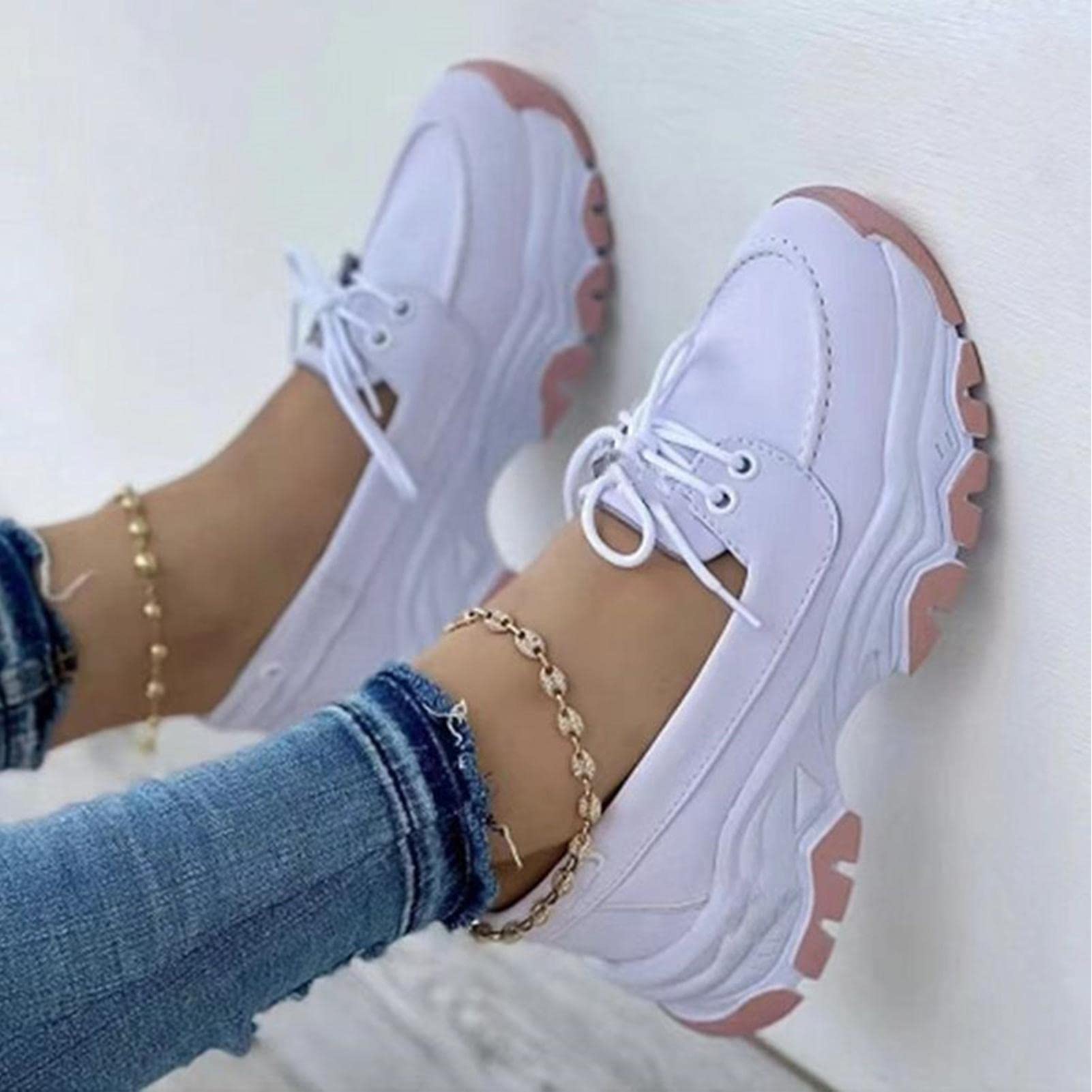 Zapatos para Caminar para Mujer con Soporte para el Arco Transpirable Ortopédico