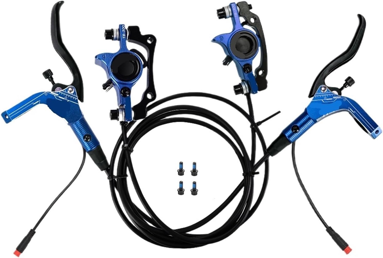 Hydraulic Disc Brake Set Control Shifter Bicycle Brakes 160mm Rotors