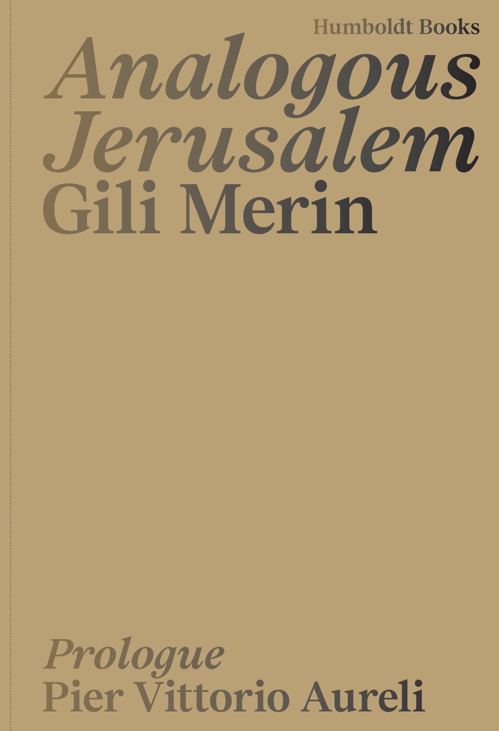 Analogous Jerusalem Gili Merin idée cadeau culturel original et élégant