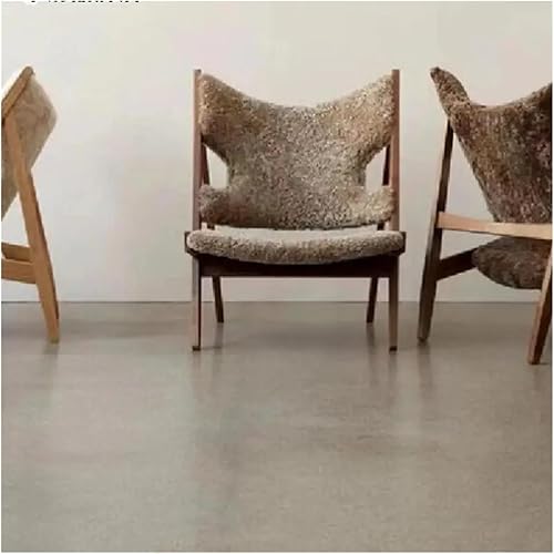 Miniatura 5 de Silla de madera Diseñador Sofá Silla de ocio Silenciosa Homestay Madera Sólida Reclinable Moderno Silla de comedor (64.9X79.8X108.1CM 2)