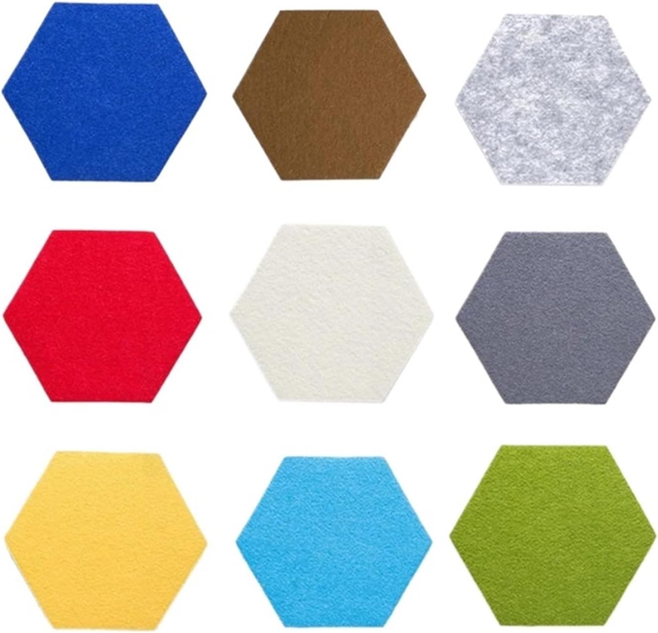 9 Pcs Felt Board for Wall Storage Colorful Bulletin Boards Decorative Pin for Home for Wall