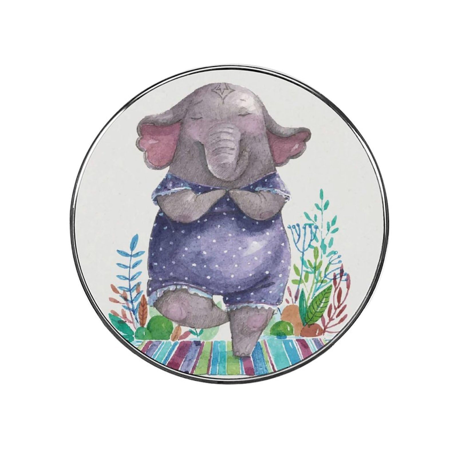 Elephant Refrigerator Magnet Decorative Locker Magnet For Kitchen And Office Home Décor