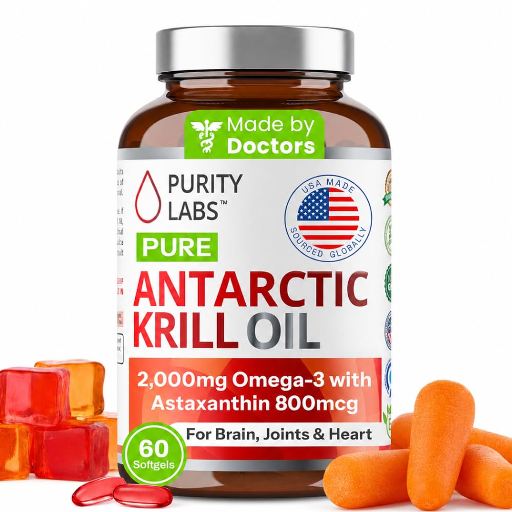 Purity Labs Antarctic Krill Oil 2000mg