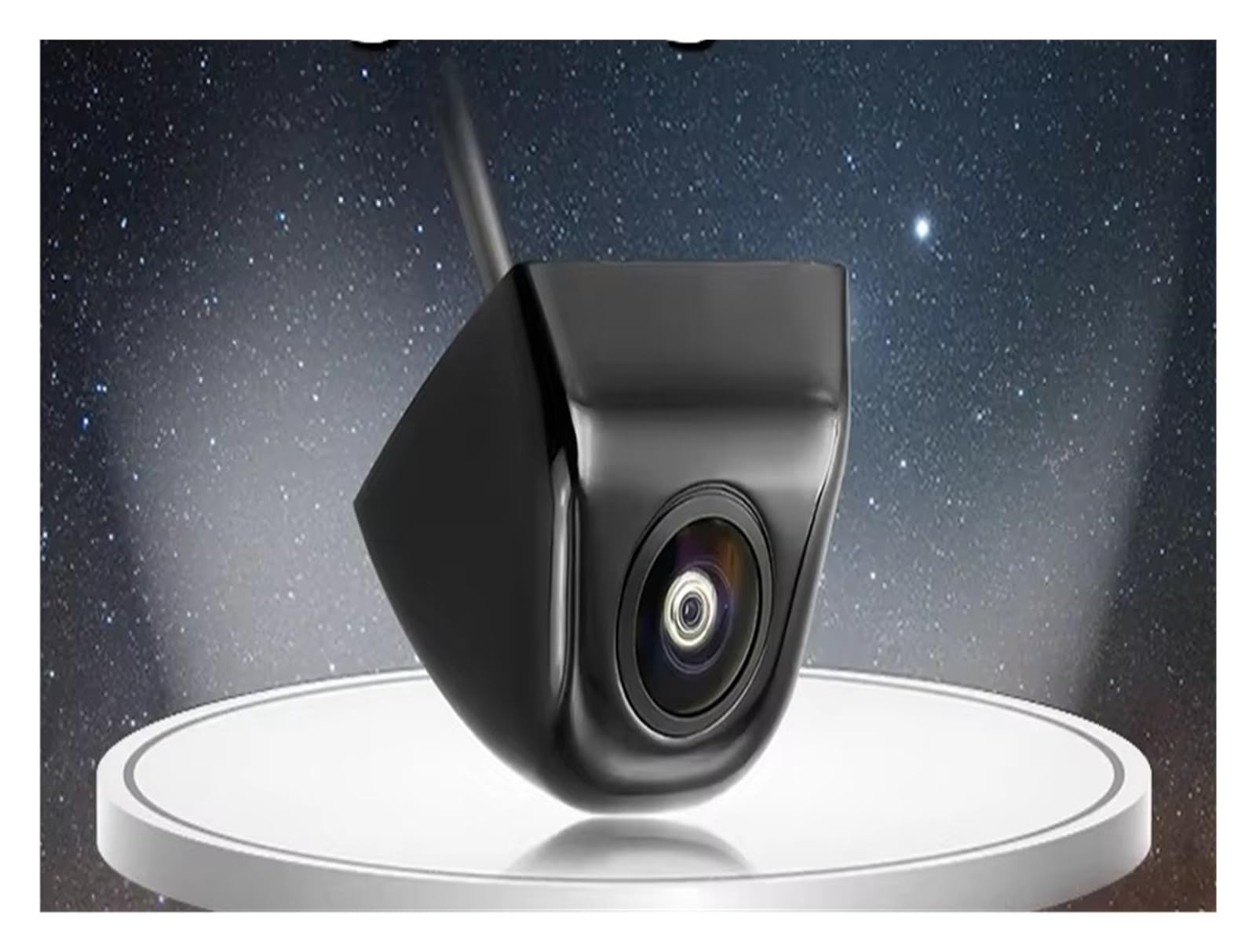 Cámara Trasera Camara Cámara Visión Trasera/Frontal para Vehículo con Lente Ojo 170 Grados Estrellas Visión Nocturna Nivel Poca 15 M Visibilidad.