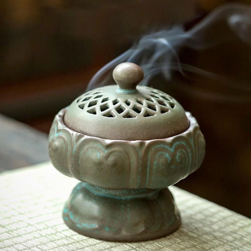 Home Zen Bruciatore Di Incenso In Ceramica For Interni Arte Vassoio For In Legno Agar Antico Portaincenso Bruciatore di Incenso a Riflusso