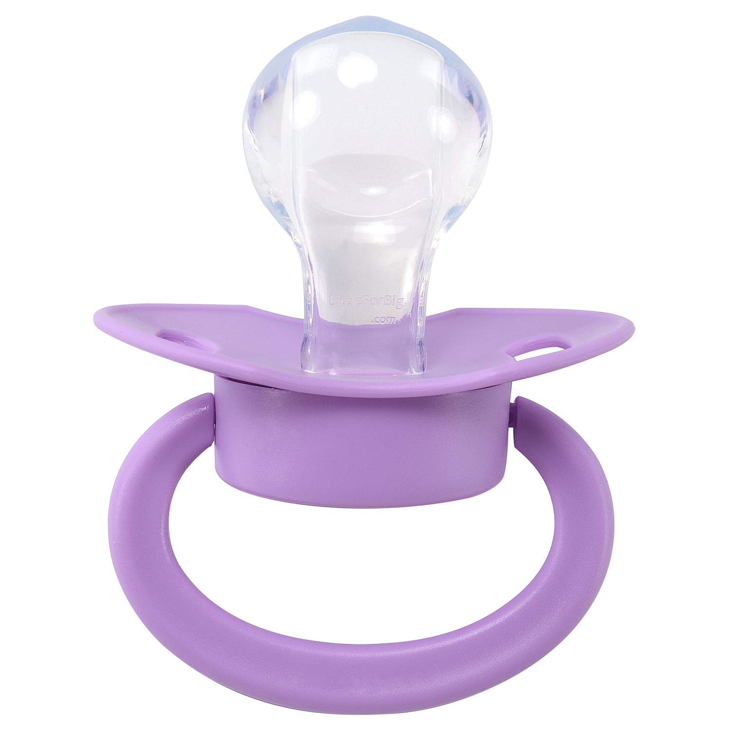 LittleForBig Bigshield Generation-II Adult Sized Pacifier Purple - Image 5