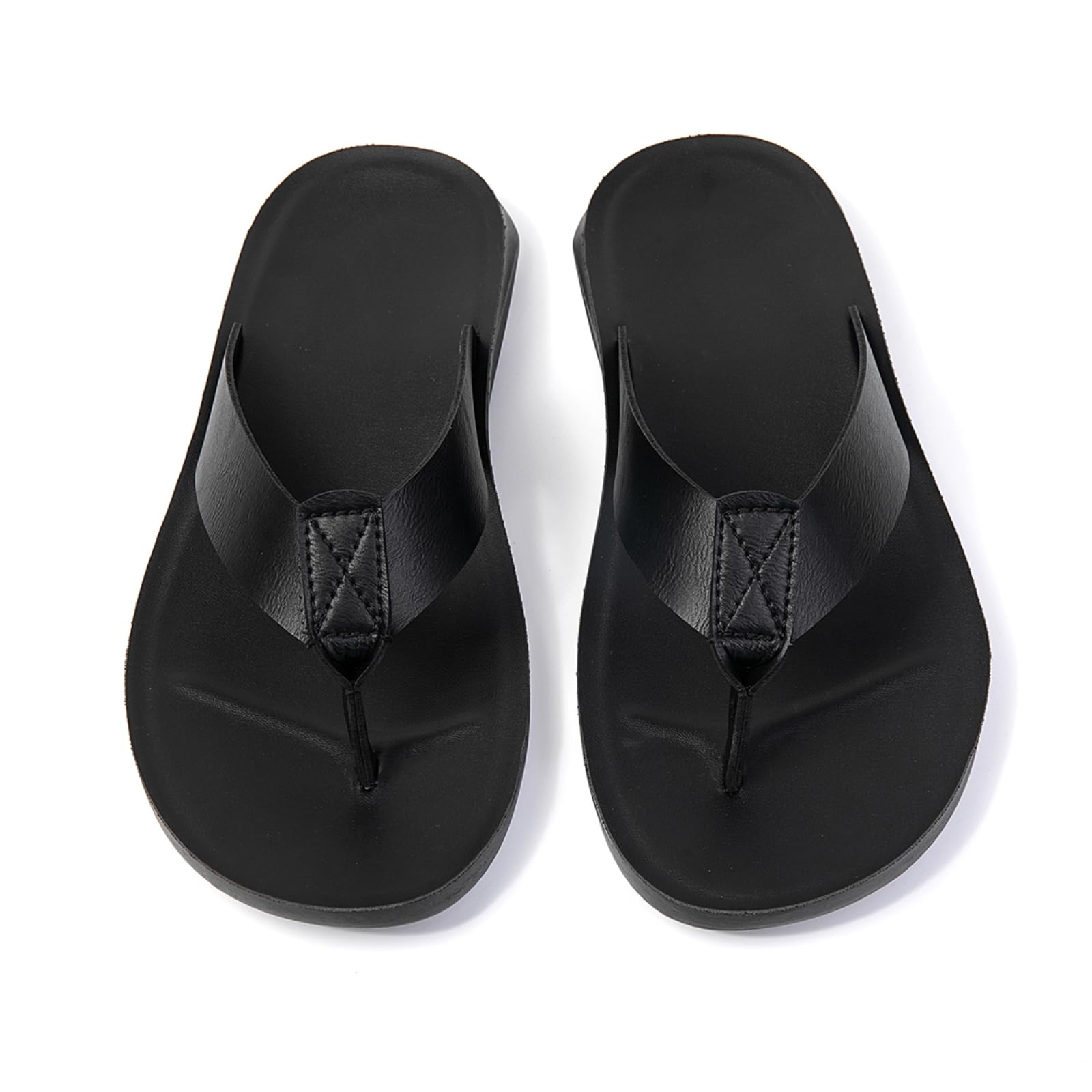 Chanclas Sandalias Deslizables Cómodas Antideslizantes para Hombres De Ocio Hombres-Yellow Brown-39