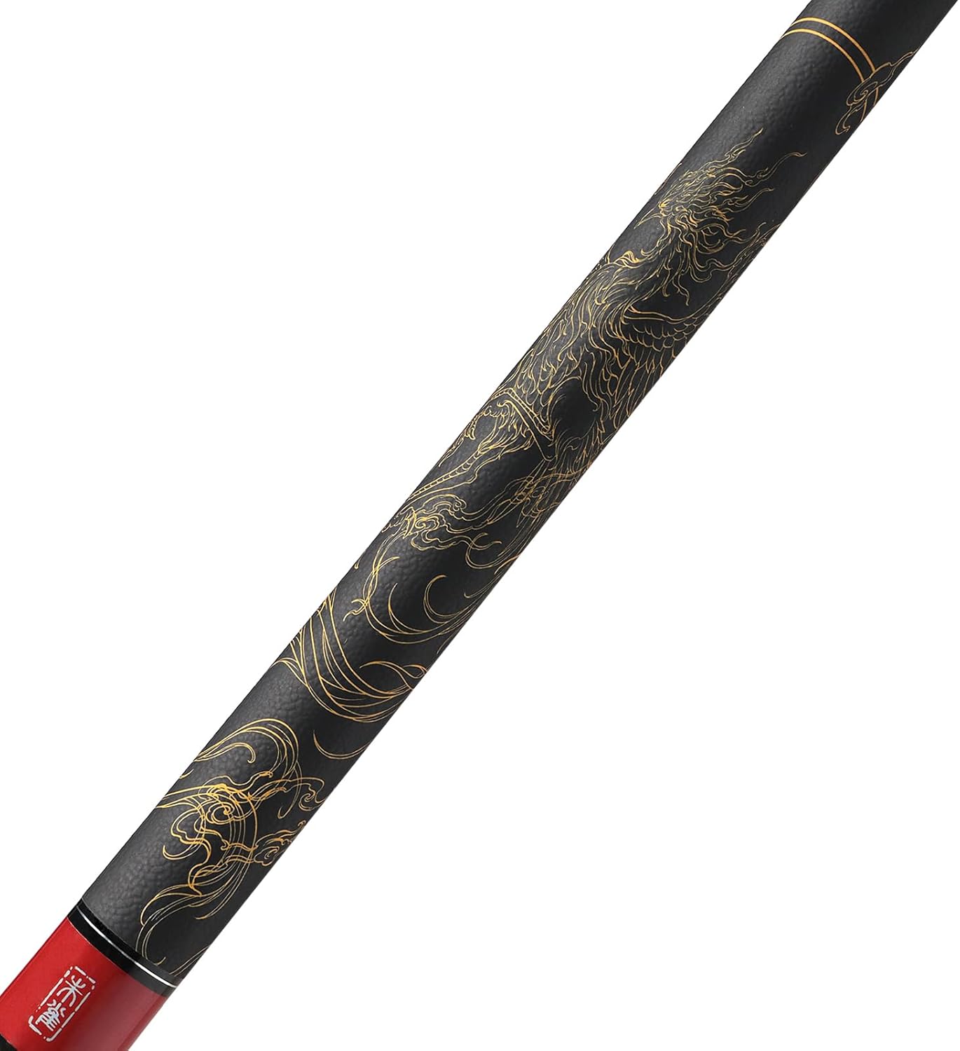 CUESOUL 19oz Pool Cue with Black case,13mm Tip,58inches Mythological Symbols Pattern 4 Styles