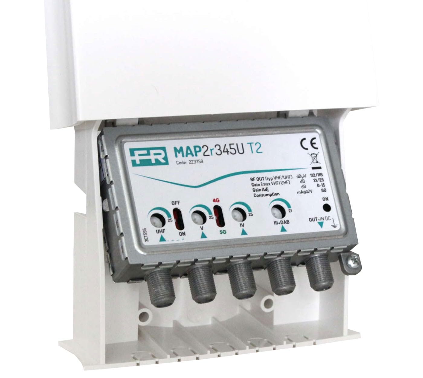 Amplificatore Da Palo MAP4R3U - Per Segnale Antenna Con Filtro LTE/5G - Foto 7