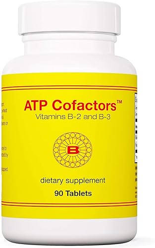 Optimox Suplemento ATP Cofactors – Complejo de vitamina B para hombres y mujeres, vitamina B2, vitamina B3, 100 mg de riboflavina, 500 mg de