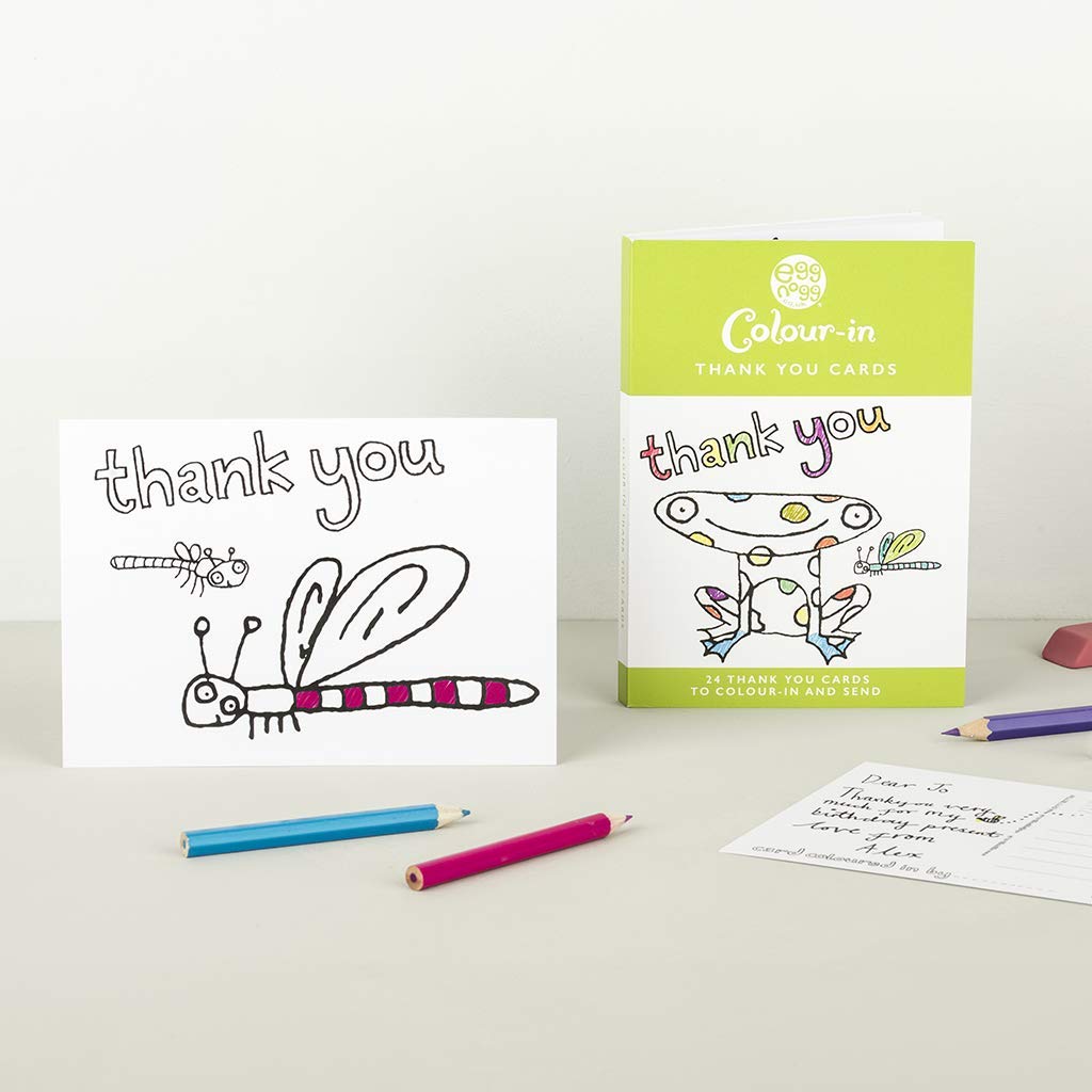 EggnoggColour in Activities Range inc Tablecloths, Thank You Cards etc (Thank You Cards)