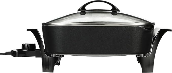 Sartén Eléctrica Antiadherente Familiar 12 Pulgadas miniatura 4