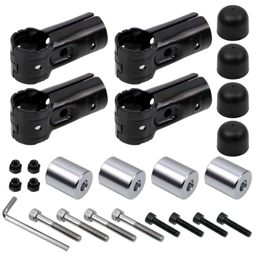 イレクターパイプ　N-VAN　テールバー　軽量で高強度の安心のアルミ製品 N-VAN 軽量で高強度 安心のアルミ製品 補強付き 90㎝ イレクター