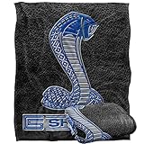 Shelby Cobra Blanket, 50'x60' Metal Cobra Silky Touch Super Soft Throw Blanket