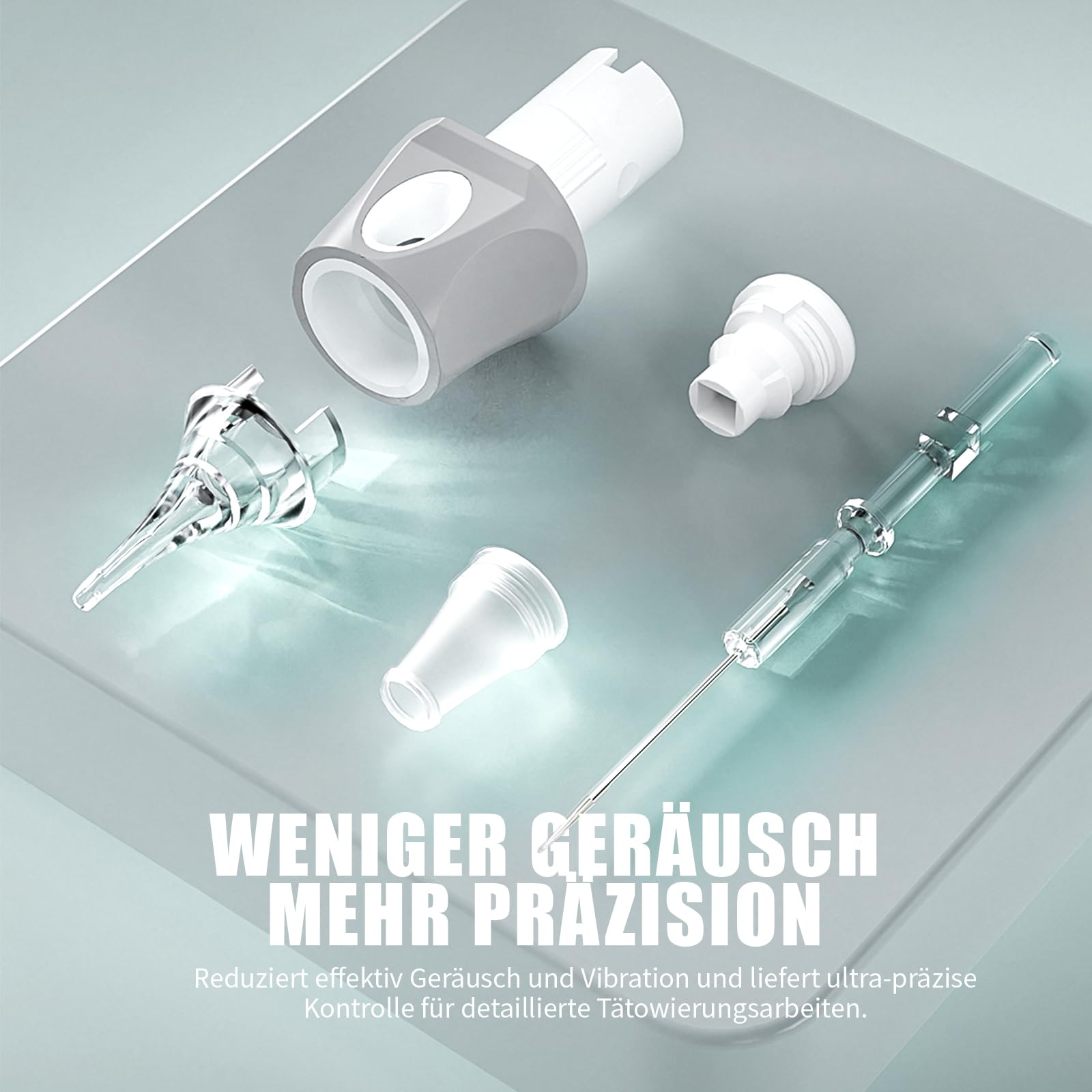 Dragonhawk Tattoo Nadeln 1007RL, 50 Stück Round Liner Präzise Rund Liner | Extra Glatte Gleitfähigkeit, Präzise Rundlinien, Membran-Design, Minimale Vibration Universell Tattoo Maschine