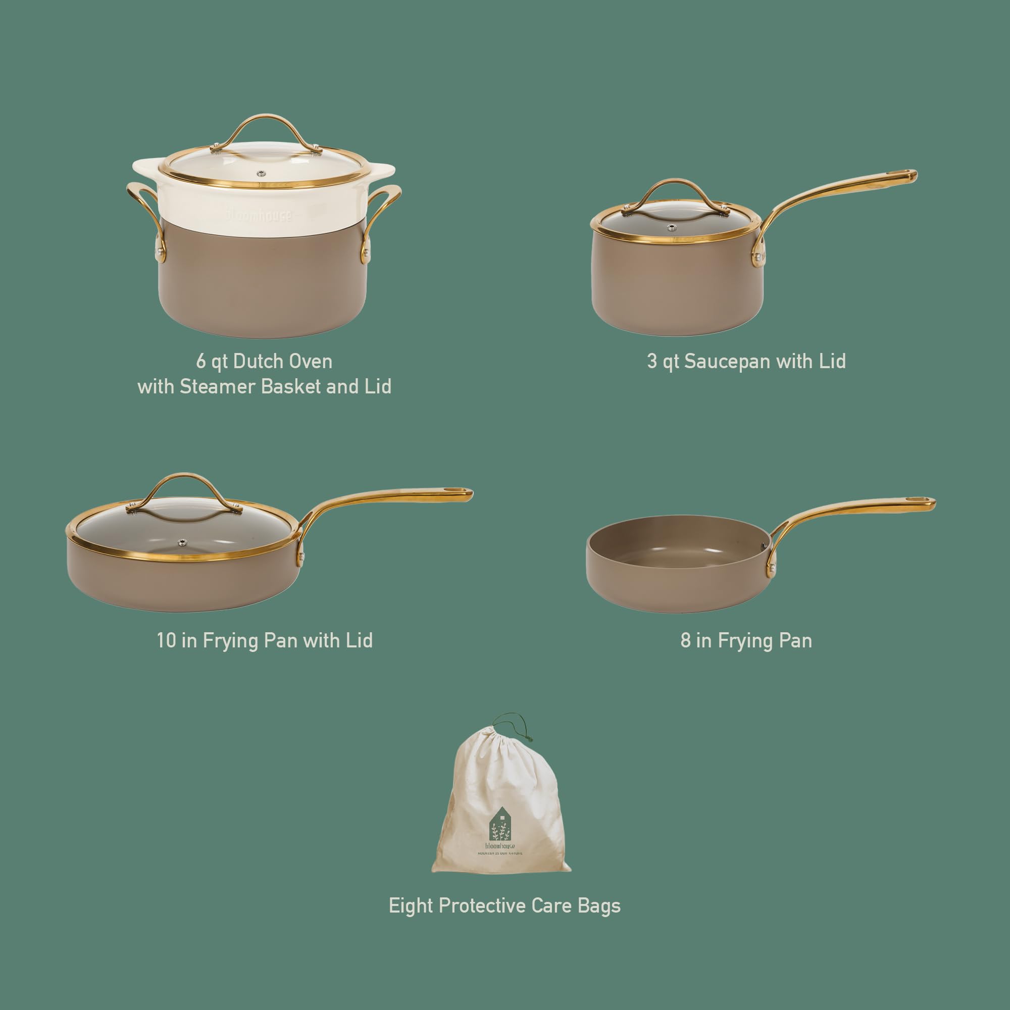 Bloomhouse Oprah's Favorite Things Cookware Set -3