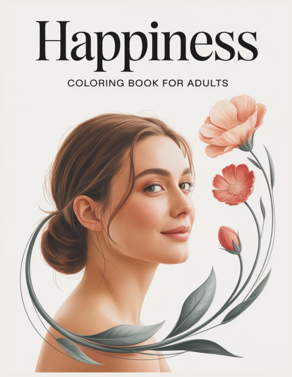 Happiness Coloring Book for Adults: A Calming Coloring Book for Relaxation, Inner Peace, and Feeling Good in the Present Moment