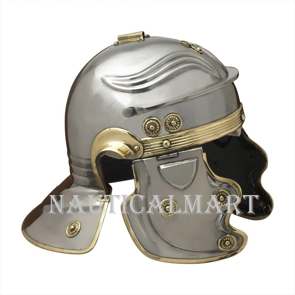 NauticalMart Roman Armor Helmet Roman Guard Warrior Medievaltimes