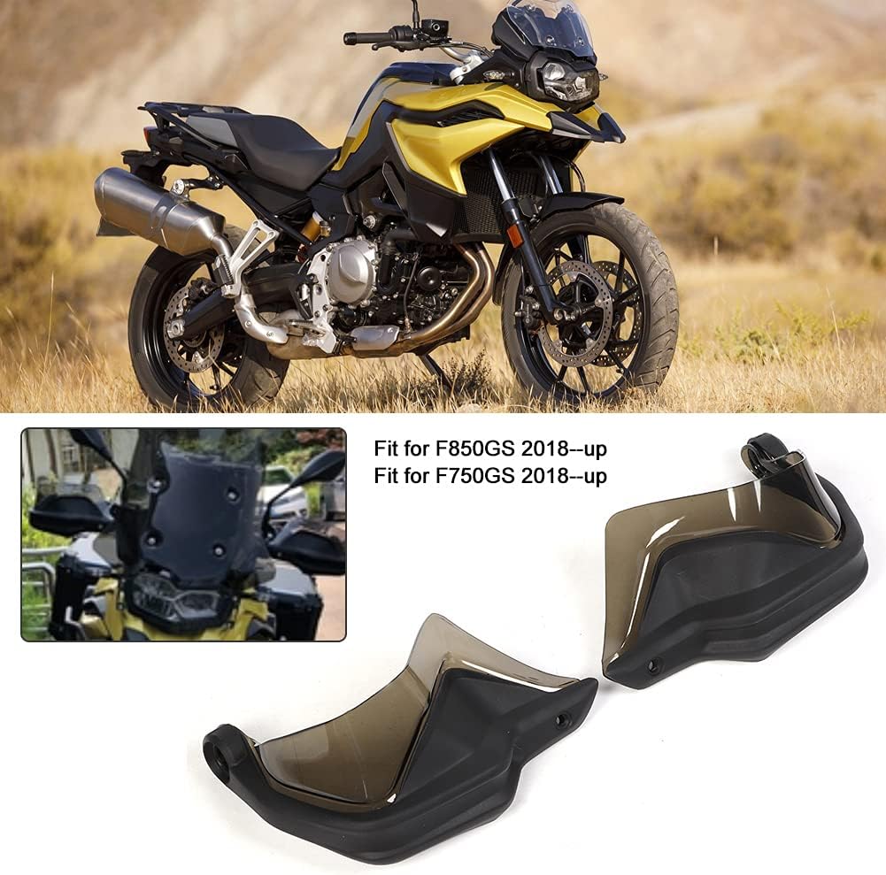 Hand Guard Protector, Extension Hand Guard, Extension Brake Levers Handlebar Guard Hand Shield Protector, Powersports Handguards Fit for F850GS 2018-2019(Brown)