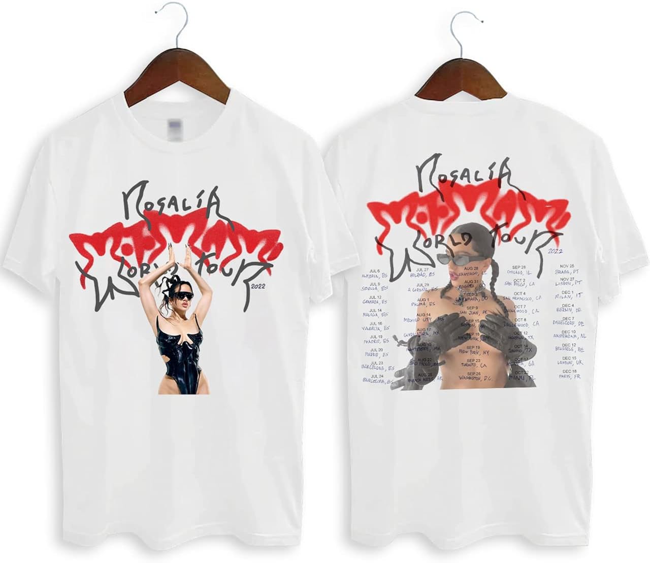 Rosalia Motomami Tour 2022 T-Shirt, World Concert T-Shirt