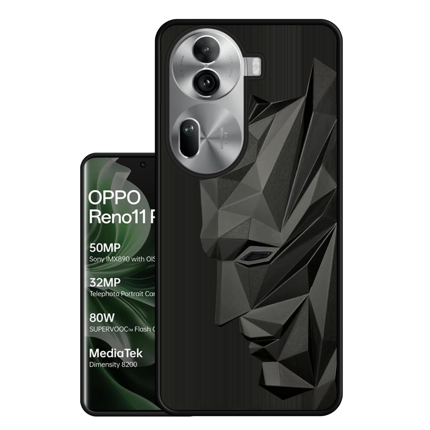 VIDO Exclusive Soft Back Case Cover for Oppo Reno 11 Pro 5G (Shock Proof |360 Degree Complete Protection) (B0CTKK8NW3) Amazon Price History, Amazon Price Tracker