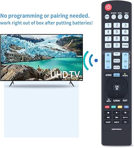 Miniatura 4 de AKB74455416 Reemplazo remoto aplicable para LG TV 32LF580B 50LF5800 55LF5800 50LF6100 55LF6100 60LF6100 50LF6090 40LF6300 65LF6300 32 ES x 42L F6500