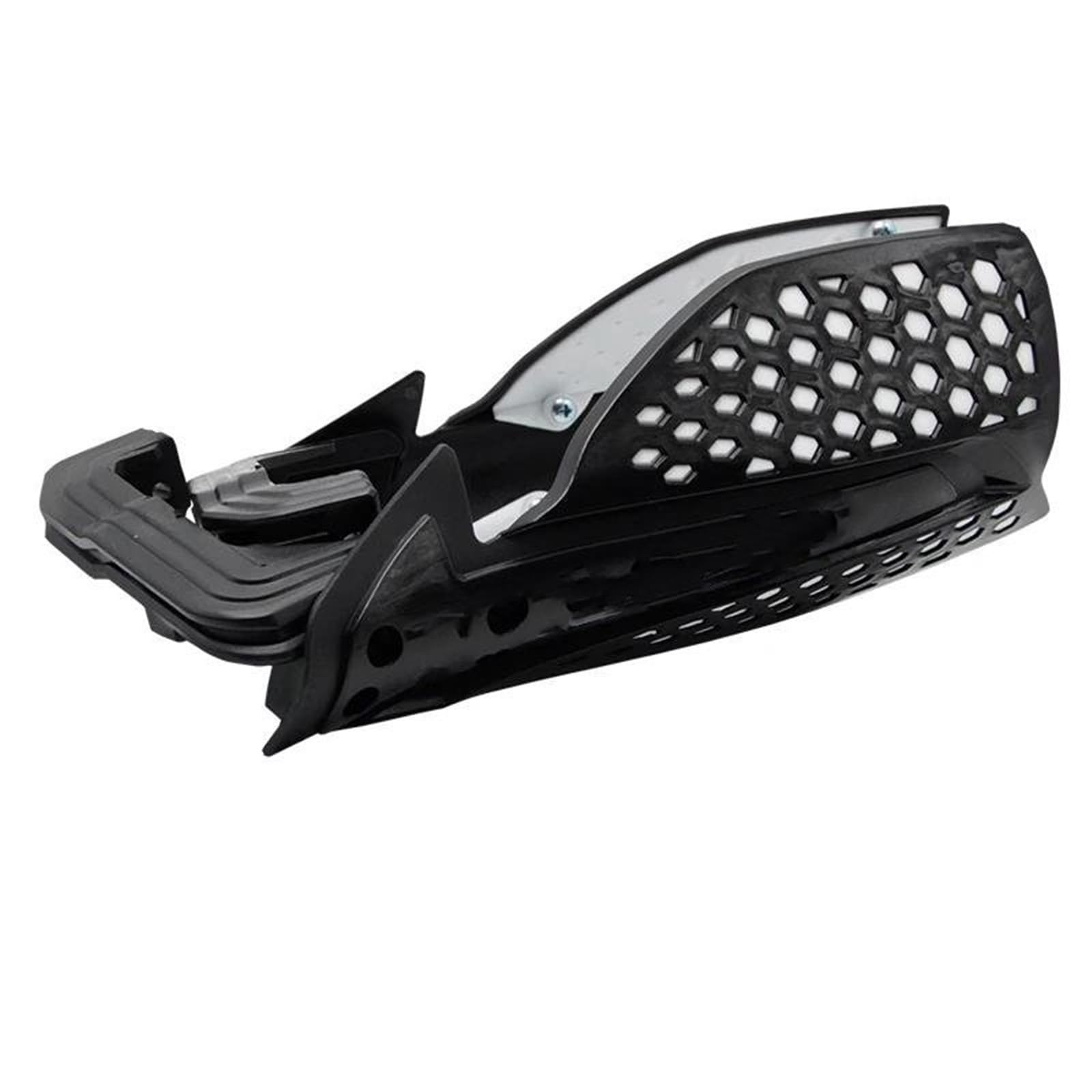 HDHCSCAGH Motorcycle Handguard Shield Universal 22mm Hand Guard Handguard Shield Windproof Motorcycle Protector Modification Protective Handlebar Protection Covers(Black white)