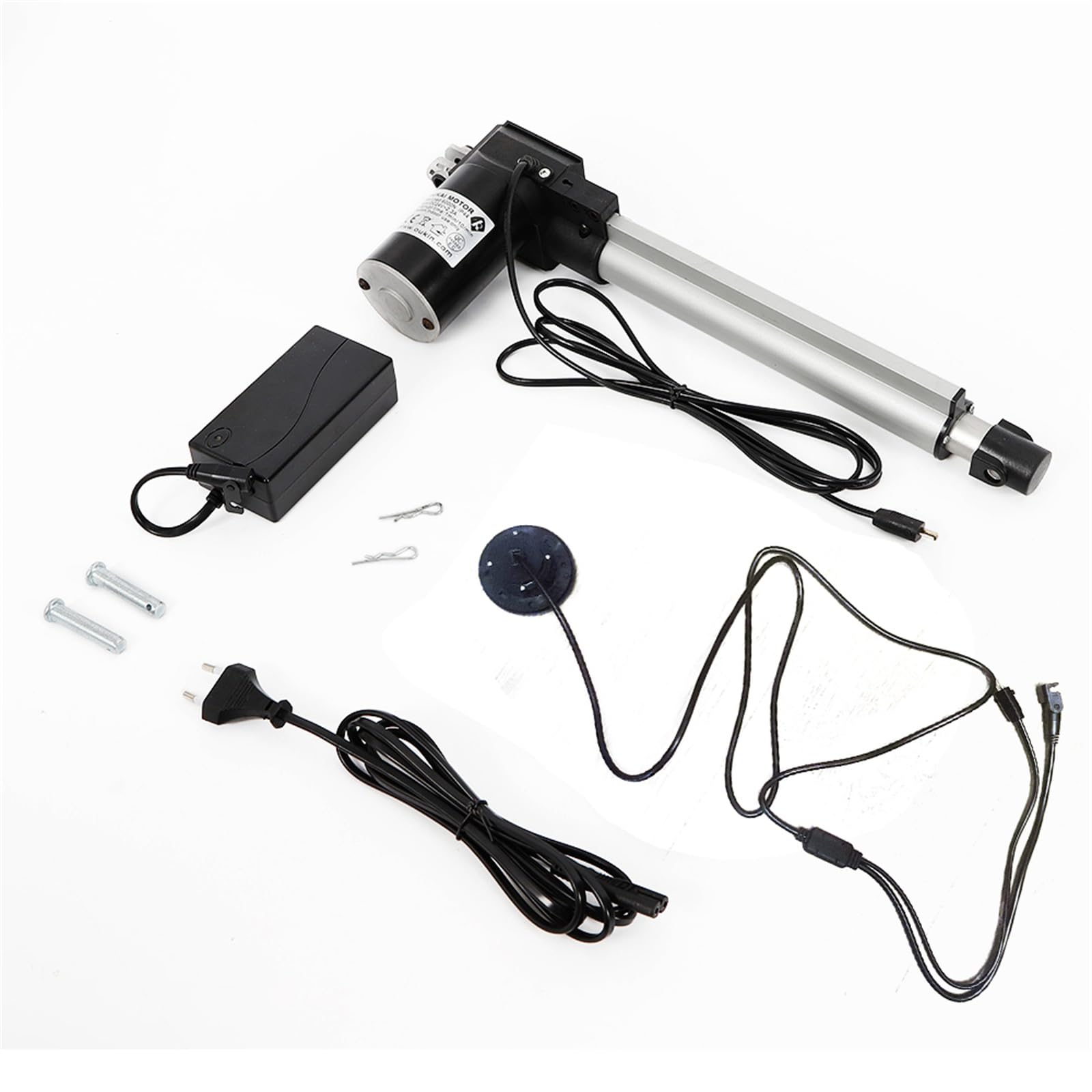 6000 N 24 V Linear Actuator, 230 mm, motore elettrico lineare, attuatore lineare, motore DC piccolo cilindro elettrico per poltrona motore di ricambio